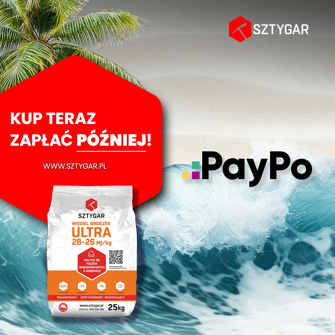 Nowa usługa płatności PayPo w sklepie internetowym SZTYGAR